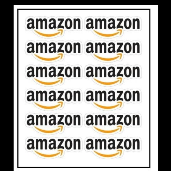 Design | Amazon Logo Laminated Stickers 775 | Poshmark